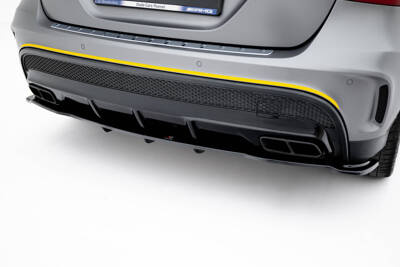 Rear Splitter (with vertical bars) V.1 Mercedes-Benz GLA 45 AMG