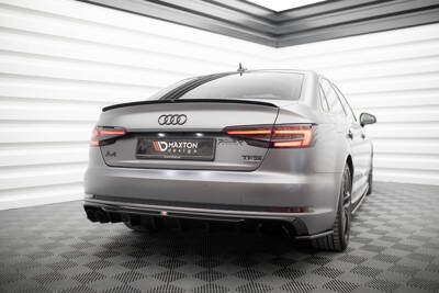 Rear Valance Audi A4 S-line B9 (Version with dual exhaust tips on one side)