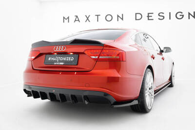 Rear Valance Audi A5 S-Line Sportback 8T (Version with dual exhaust tips on one side)