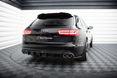 Rear Valance Audi A6 Sedan / Avant C7 (Version with dual exhausts on both sides)