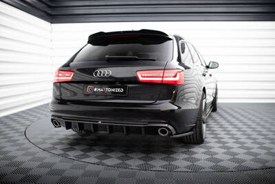 Rear Valance Audi A6 Sedan / Avant C7 (Version with single exhausts on both sides)