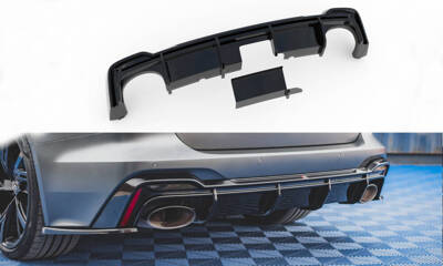 Rear Valance Audi RS6 C8  (Version with towbar)