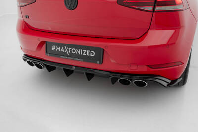 Rear Valance V.3 Volkswagen Golf R Mk7 Facelift