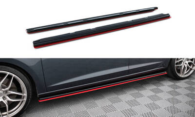 SIDE SKIRTS DIFFUSERS v.3 Seat Leon Mk3 Cupra/ FR Facelift