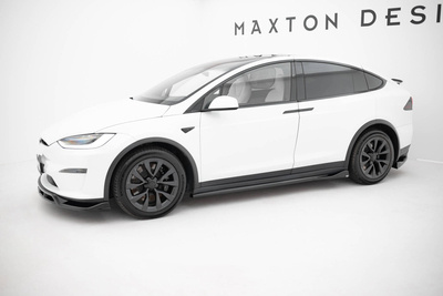 Set of Splitters Tesla Model X Mk1 Facelift