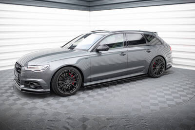 Side Skirts Diffusers Audi A6 / A6 C7 S-line/ S6 C7 Facelift