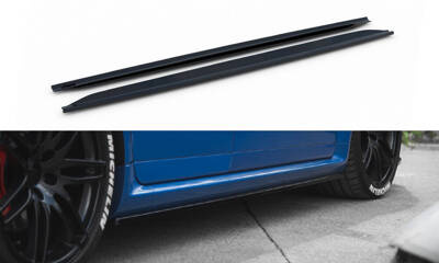 Side Skirts Diffusers Audi RS4 B7