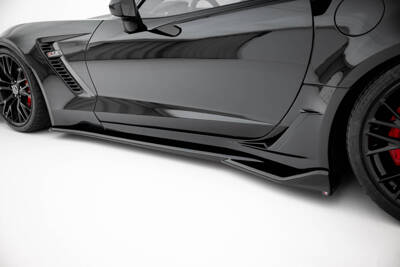 Side Skirts Diffusers Chevrolet Corvette Z06 C7