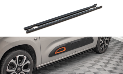 Side Skirts Diffusers Citroen Berlingo Mk3