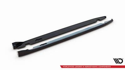 Side Skirts Diffusers Lexus RX Mk4 Facelift (version with OEM step rails)