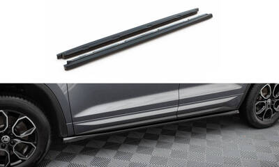 Side Skirts Diffusers Skoda Kodiaq Sportline Mk1 Facelift