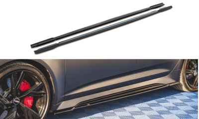 Side Skirts Diffusers V.1 Audi RS6 C8