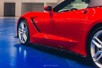 Side Skirts Diffusers V.1 Chevrolet Corvette Stingray / Grand Sport C7