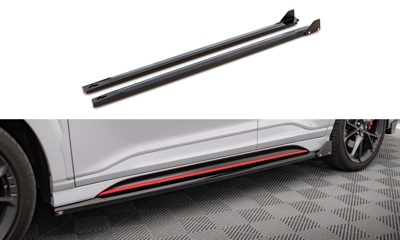 Side Skirts Diffusers V.1 + Flaps Hyundai Kona N Mk1