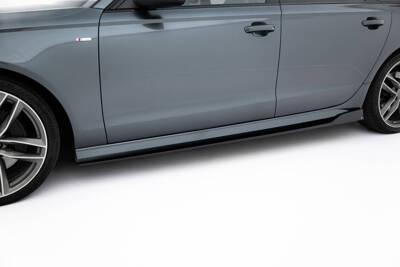 Side Skirts Diffusers V.2 Audi A6 / A6 C7 S-line/ S6 C7 Facelift