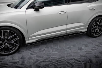 Side Skirts Diffusers V.2 Audi Q3 S-Line / RSQ3 F3