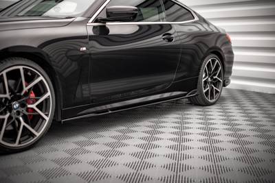 Side Skirts Diffusers V.2 BMW 4 M-Pack / M440i G22 / G23 / G22 Facelift / G23 Facelift