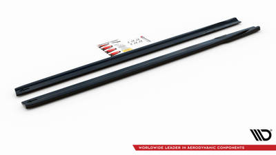 Side Skirts Diffusers V.2  Mercedes A35 AMG / AMG-Line W177 