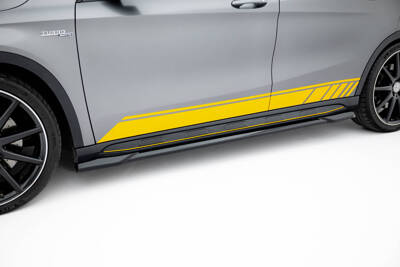 Side Skirts Diffusers V.2 Mercedes-Benz GLA 45 AMG X156