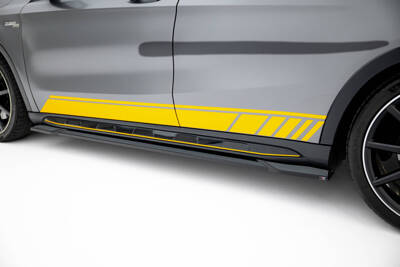 Side Skirts Diffusers V.2 Mercedes-Benz GLA 45 AMG X156