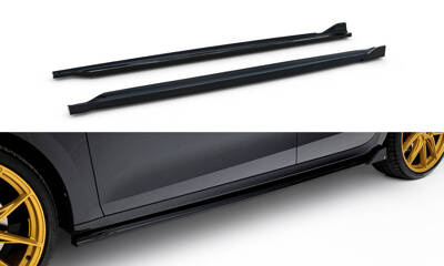 Side Skirts Diffusers V.2 Skoda Octavia RS Liftback / Combi Mk4 / Mk4 Facelift