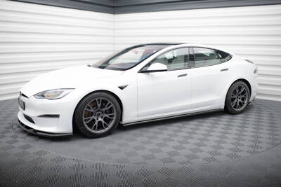 Side Skirts Diffusers V.2 Tesla Model S Plaid Mk1 Facelift