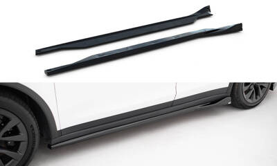 Side Skirts Diffusers V.2 Tesla Model X Mk1 Facelift