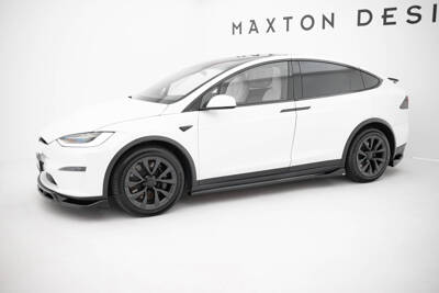 Side Skirts Diffusers V.2 Tesla Model X Mk1 Facelift