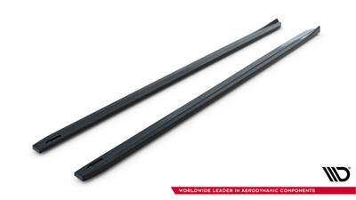 Side Skirts Diffusers V.4 Volkswagen Golf R / R-Line Mk7 Facelift