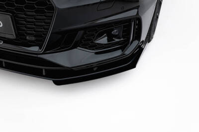 Street Pro Front Splitter + Flaps Audi RS5 Coupe / Sportback F5