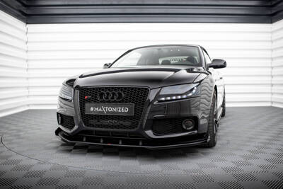 Street Pro Front Splitter + Flaps Audi S5 / A5 S-Line 8T