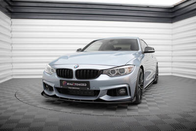 Street Pro Front Splitter + Flaps BMW 4 Coupe / Gran Coupe / Cabrio M-Pack F32 / F36 / F33 