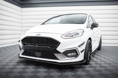 Street Pro Front Splitter + Flaps Ford Fiesta Mk8 ST / ST-Line