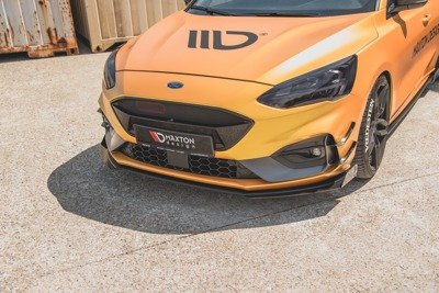 Street Pro Front Splitter + Flaps Ford Focus ST / ST-Line Mk4