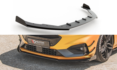 Street Pro Front Splitter + Flaps Ford Focus ST / ST-Line Mk4