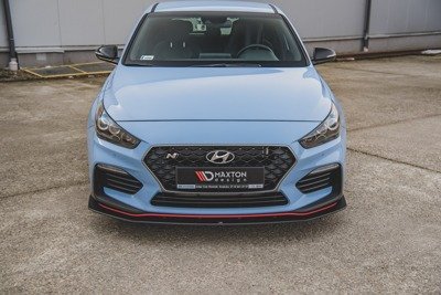 Street Pro Front Splitter + Flaps Hyundai I30 N Mk3 Hatchback / Fastback