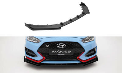 Street Pro Front Splitter + Flaps Hyundai Veloster N Mk2