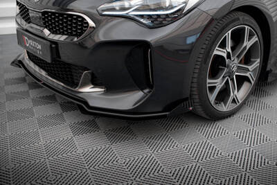 Street Pro Front Splitter + Flaps Kia Stinger GT / GT-Line / Standard Mk1