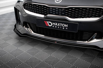 Street Pro Front Splitter + Flaps Kia Stinger GT / GT-Line / Standard Mk1