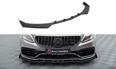 Street Pro Front Splitter + Flaps Mercedes-AMG C63 Sedan / Estate W205 Facelift