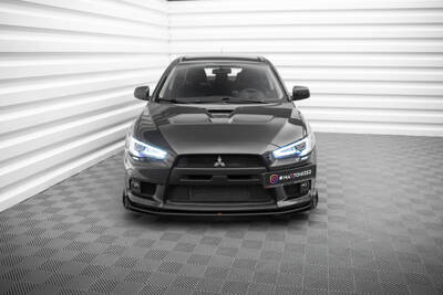 Street Pro Front Splitter + Flaps Mitsubishi Lancer EVO X