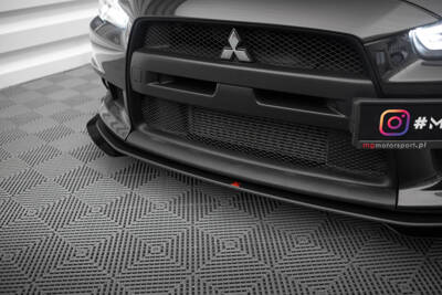 Street Pro Front Splitter + Flaps Mitsubishi Lancer EVO X