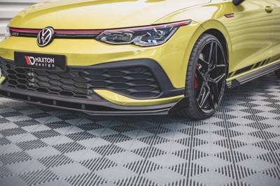 Street Pro Front Splitter + Flaps Volkswagen Golf GTI Clubsport Mk8