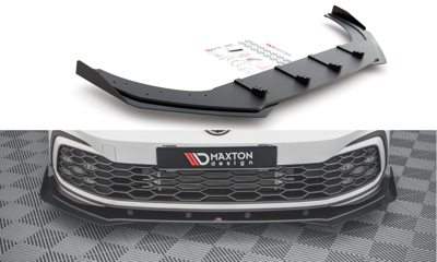 Street Pro Front Splitter + Flaps Volkswagen Golf GTI / GTE / GTD / R-Line Mk8