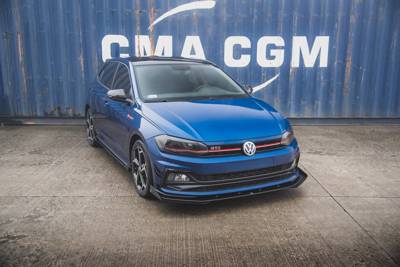 Street Pro Front Splitter + Flaps Volkswagen Polo GTI Mk6