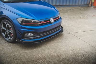 Street Pro Front Splitter + Flaps Volkswagen Polo GTI Mk6