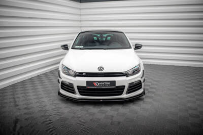 Street Pro Front Splitter + Flaps Volkswagen Scirocco R Mk3