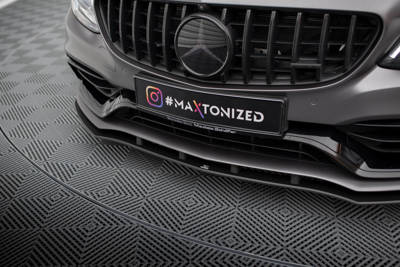 Street Pro Front Splitter Mercedes-AMG C63 Sedan / Estate W205 Facelift