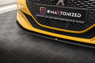 Street Pro Front Splitter Peugeot 208 GT Mk2