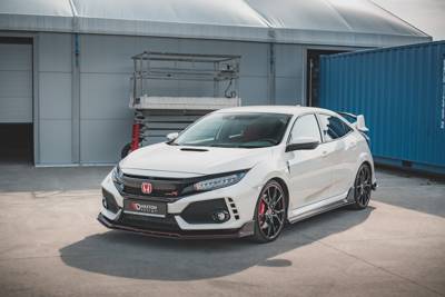 Street Pro Front Splitter V.2 Honda Civic Type R Mk10